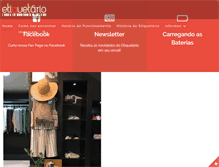 Tablet Screenshot of etiquetario.com.br